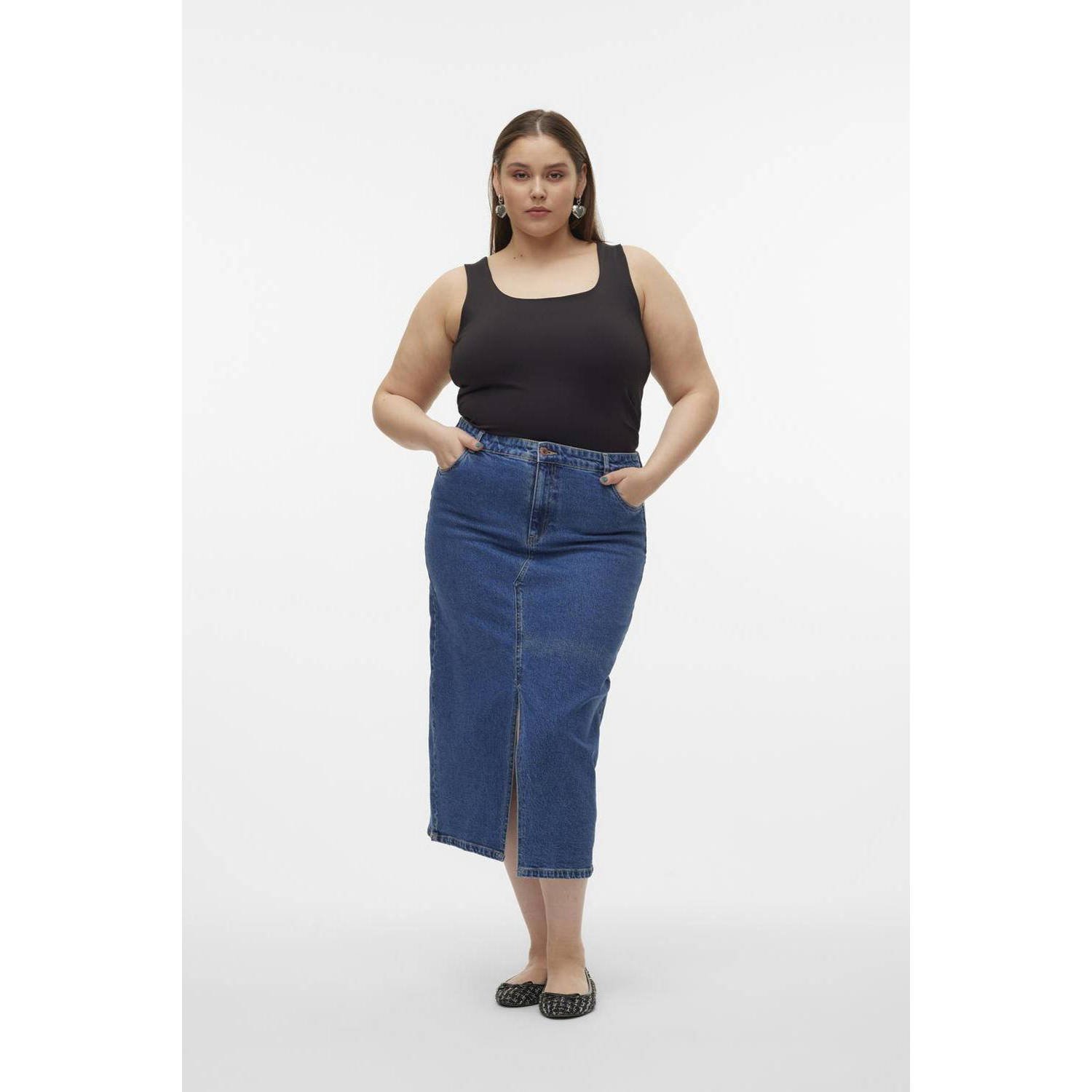 VERO MODA CURVE top zwart