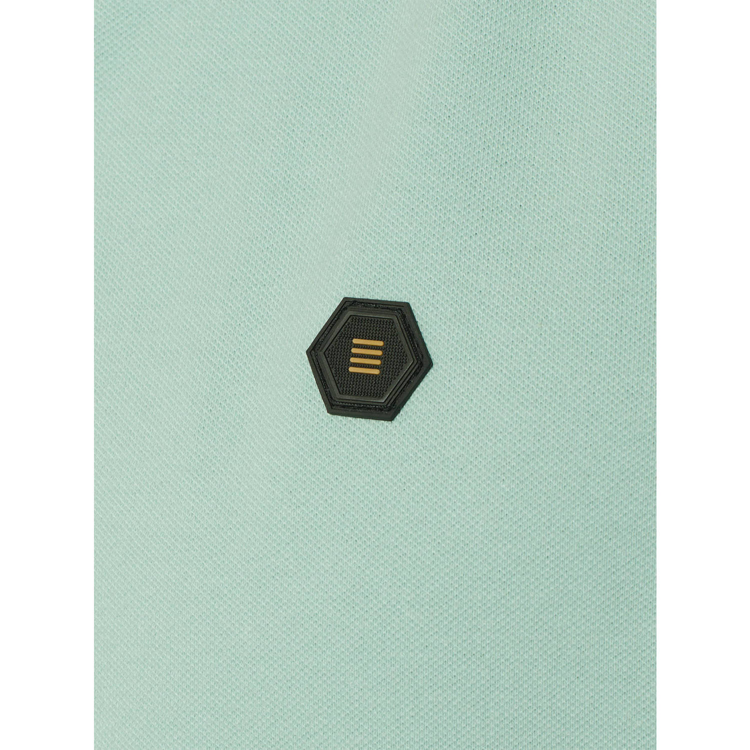 No Excess regular fit polo met logo mint