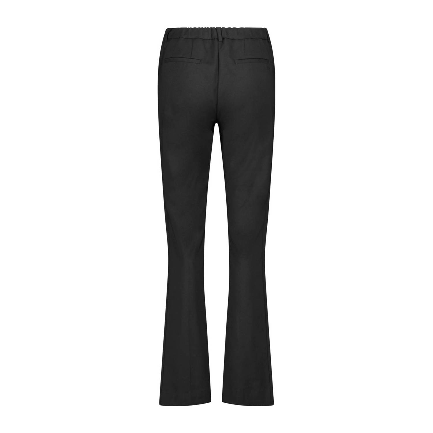 NUKUS flared pantalon Zoe zwart