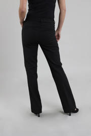 thumbnail: NUKUS flared pantalon Zoe zwart