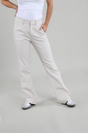 flared pantalon Zoe offwhite