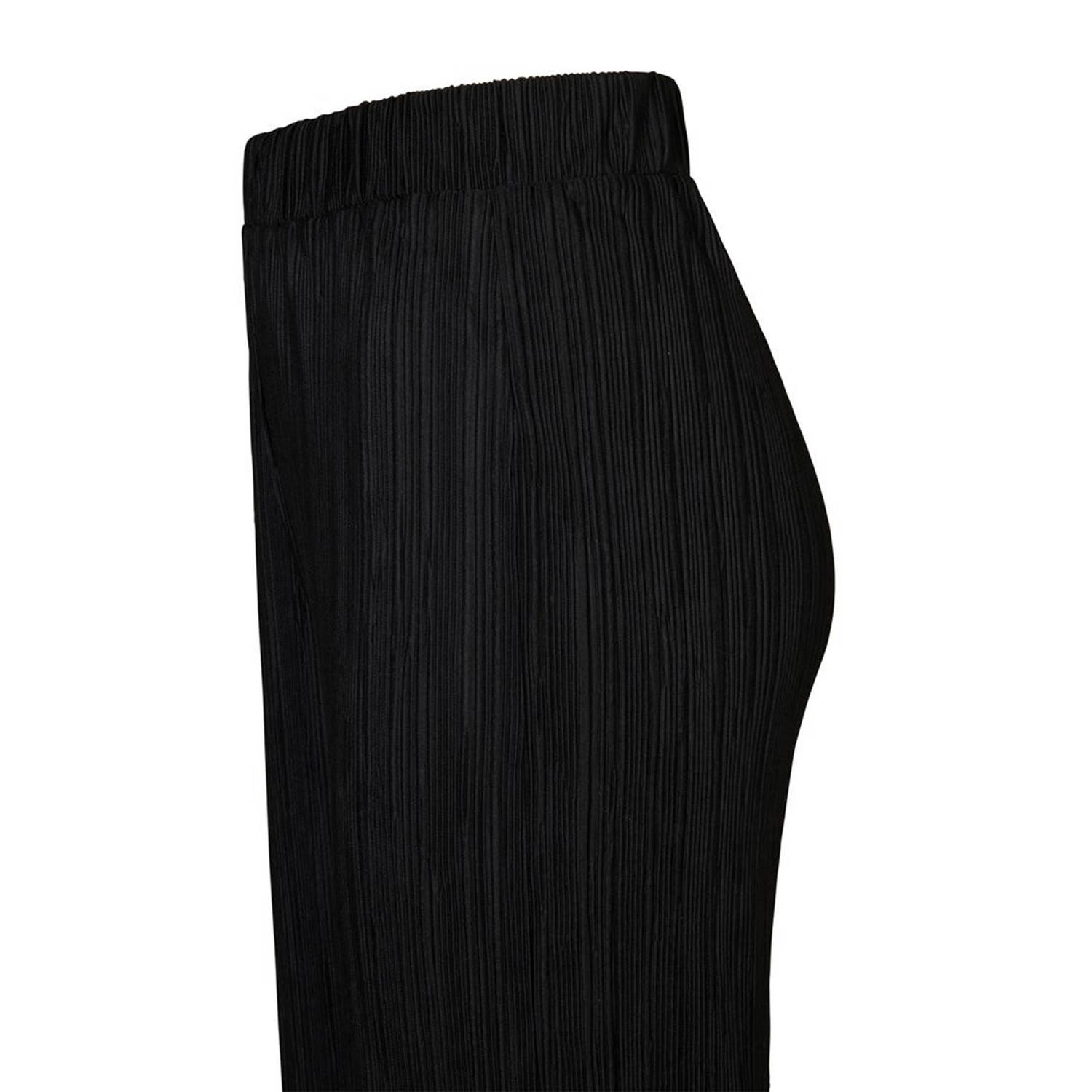 Miss Etam wide leg pantalon AYLEEN zwart
