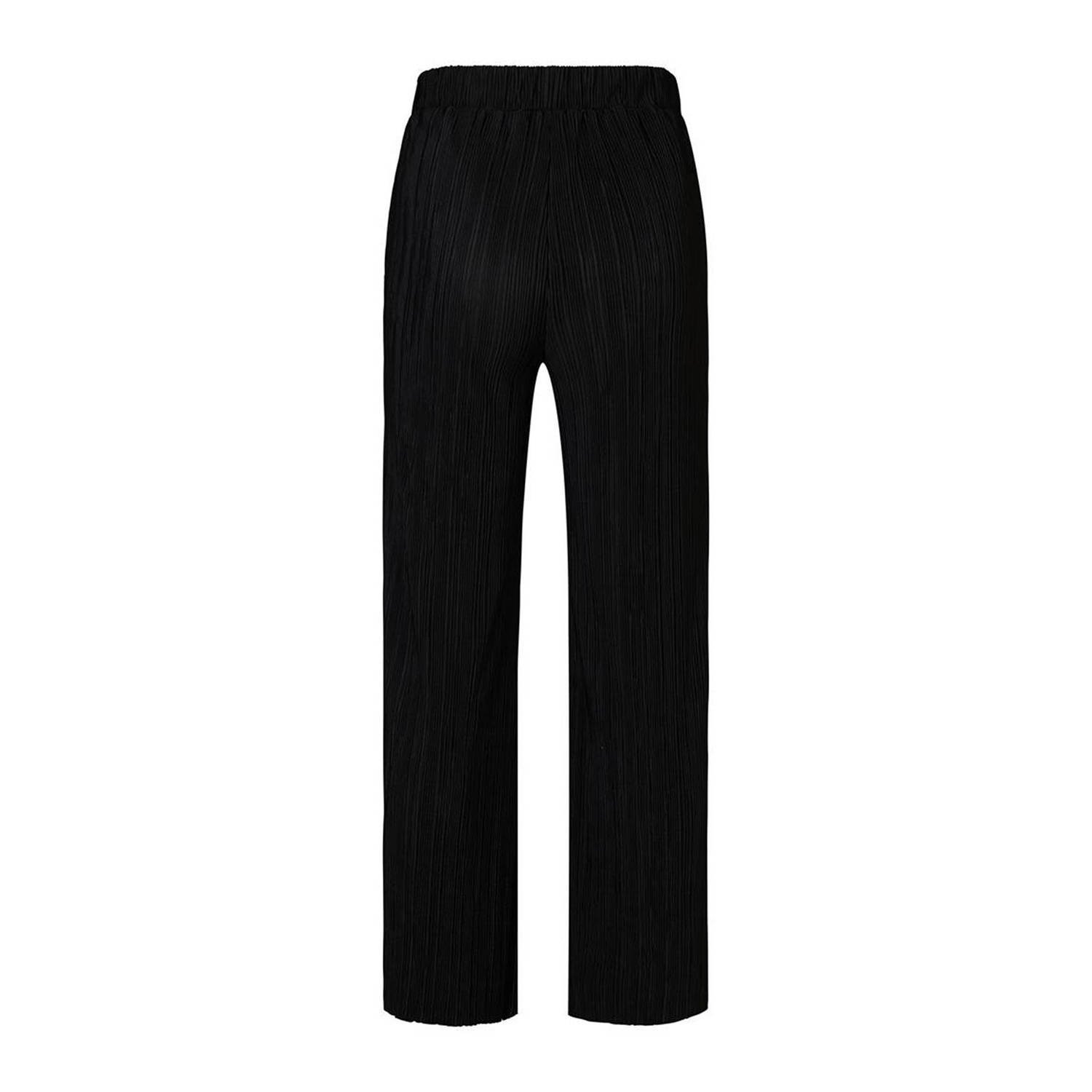 Miss Etam wide leg pantalon AYLEEN zwart