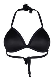 thumbnail: Zizzi voorgevormde triangel bikinitop zwart