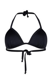 thumbnail: Zizzi voorgevormde triangel bikinitop zwart