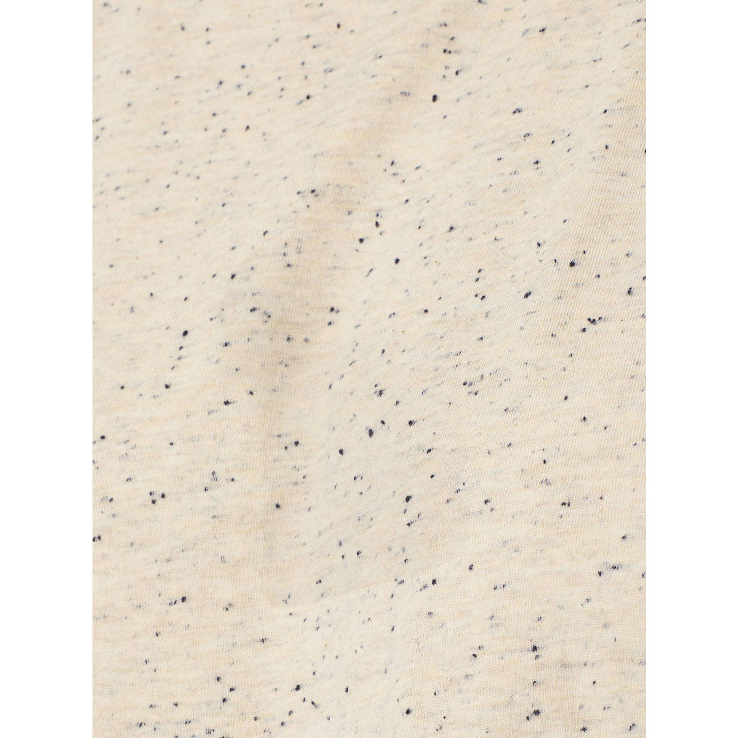 No Excess gemeleerd T-shirt beige