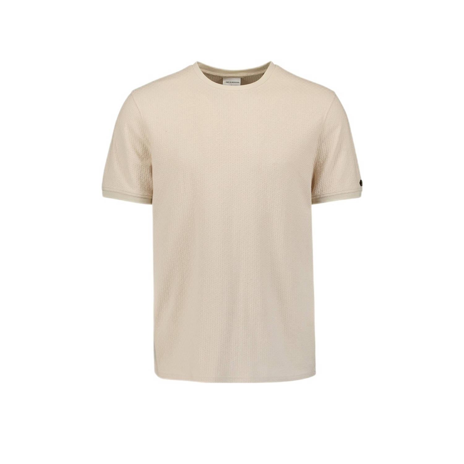 No Excess T-shirt met jacquard cement