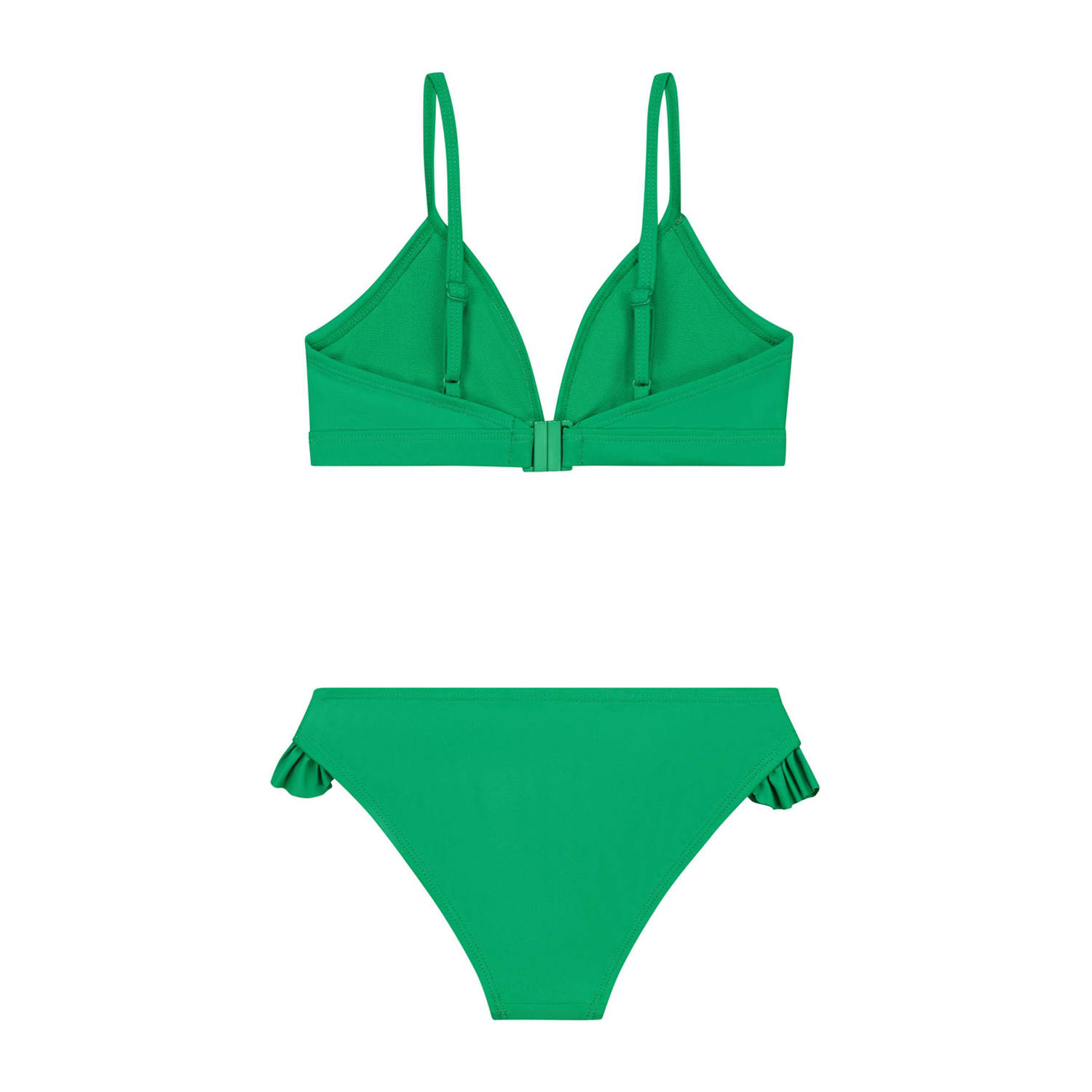 Shiwi triangel bikini Blake met ruches groen