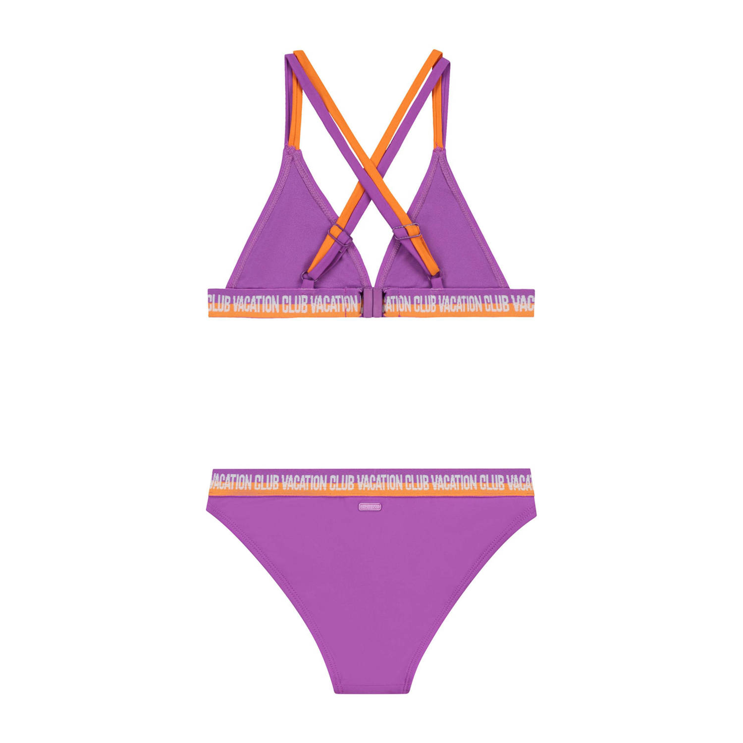 Shiwi triangel bikini Luna paars oranje