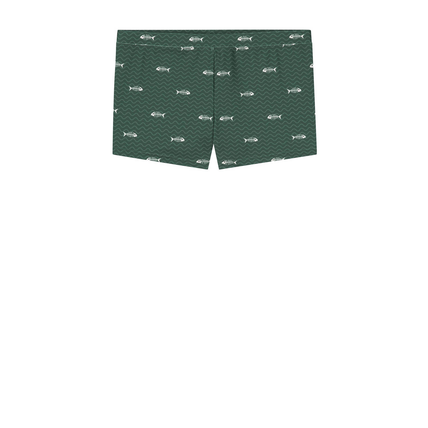 Shiwi zwemboxer donkergroen Jongens Polyester All over print 110 116