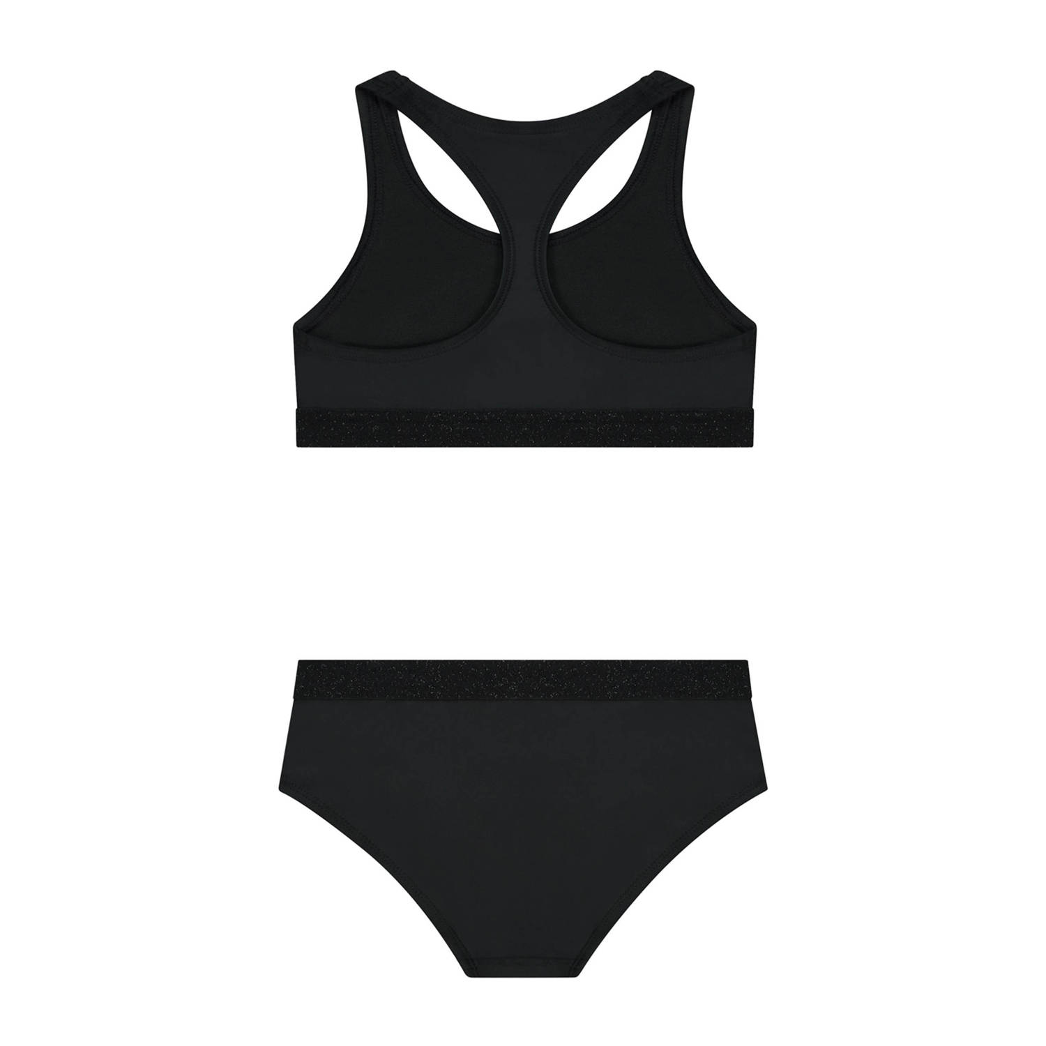 Shiwi crop bikini Charlie zwart