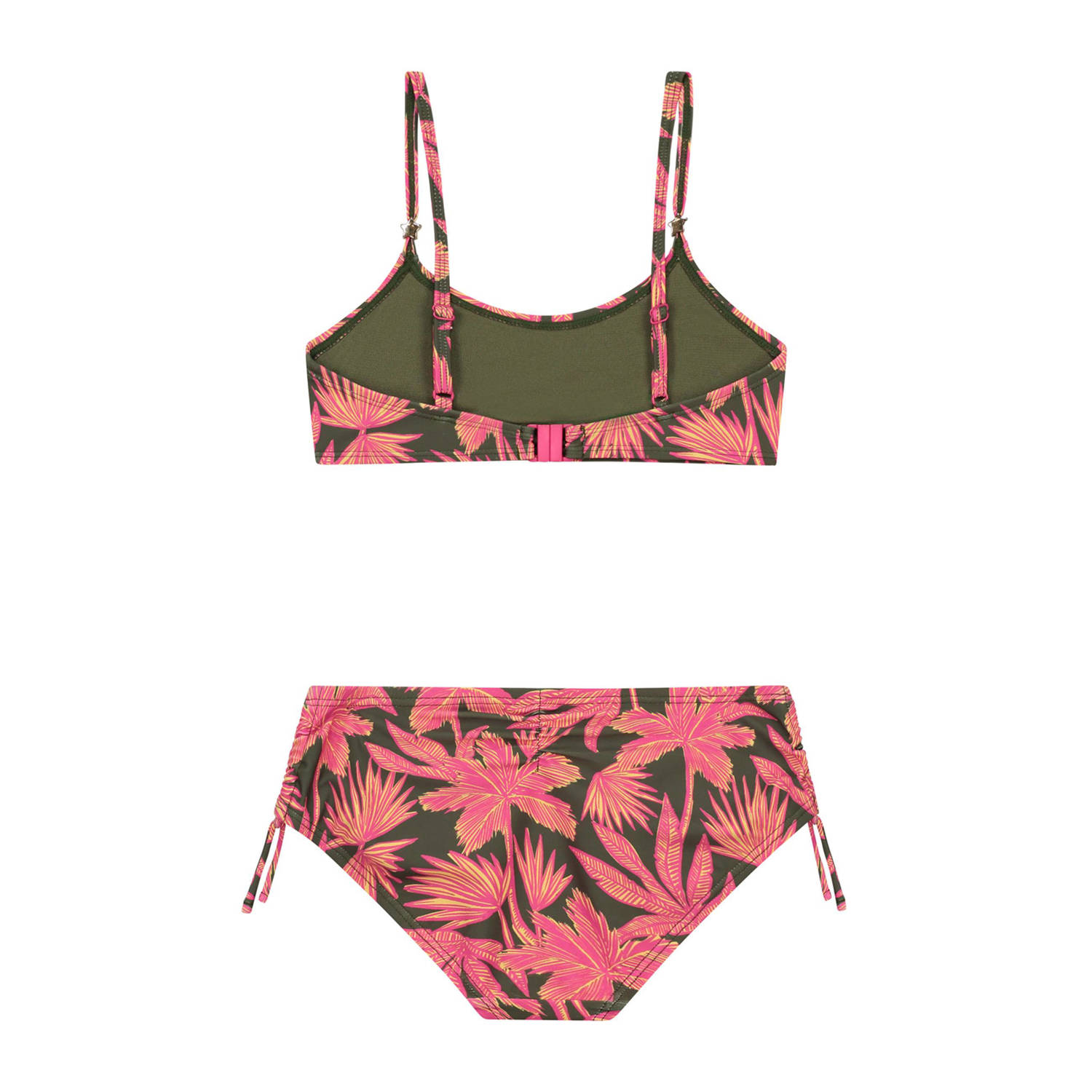 Shiwi crop bikini Liv groen roze