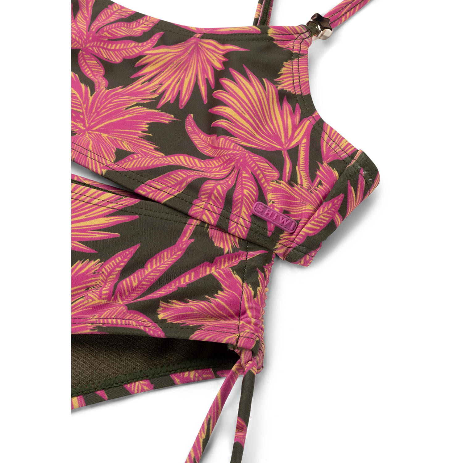Shiwi crop bikini Liv groen roze