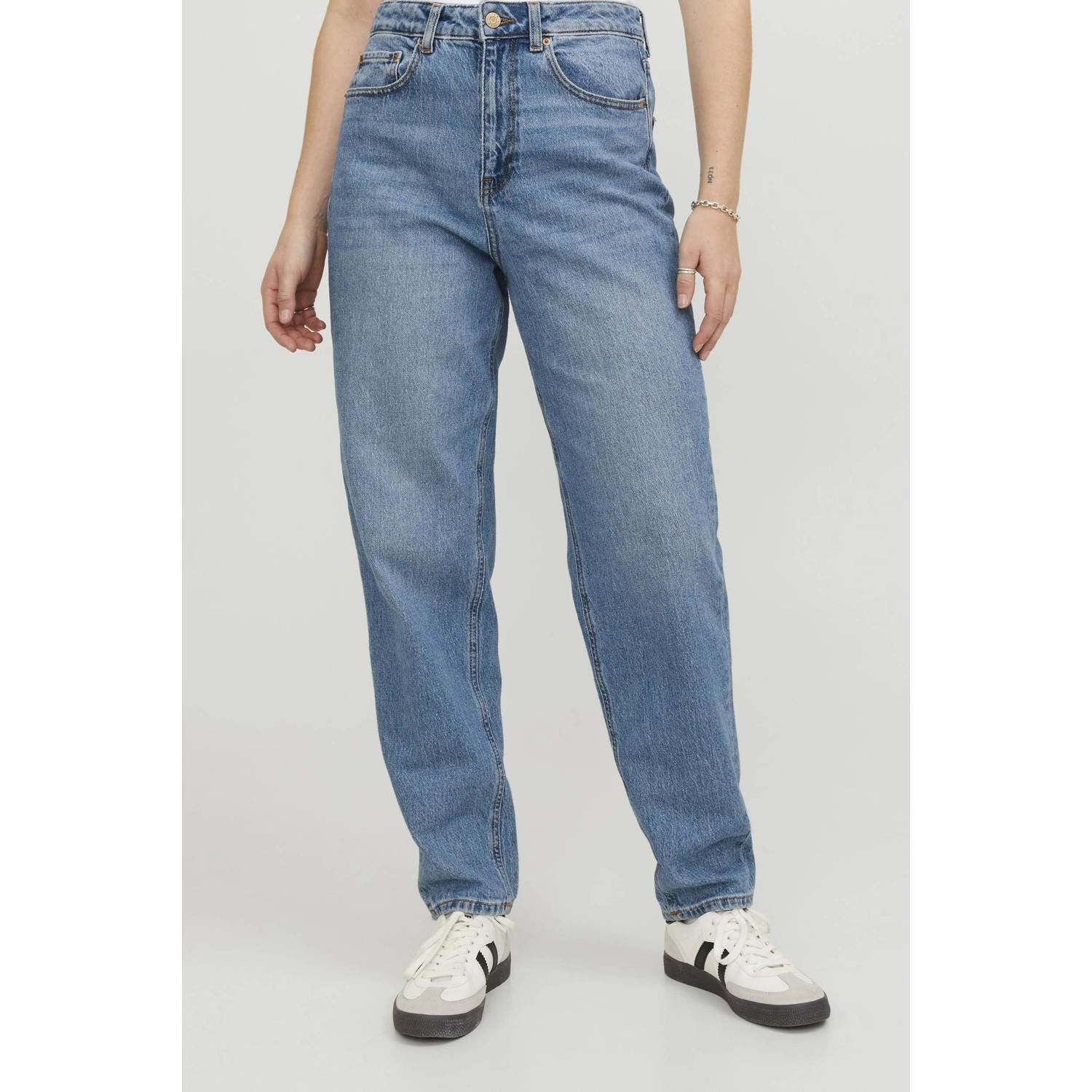 JJXX high waist mom jeans JXLISBON light blue denim