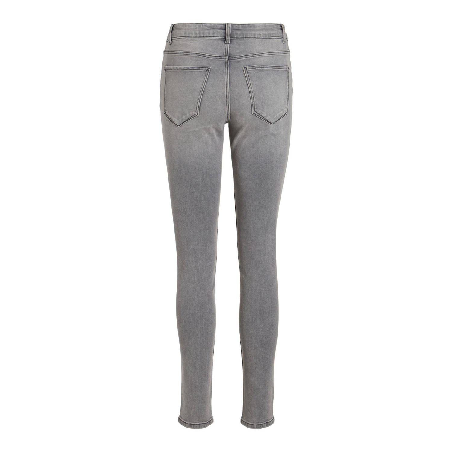 VILA skinny jeans VISARAH grey denim