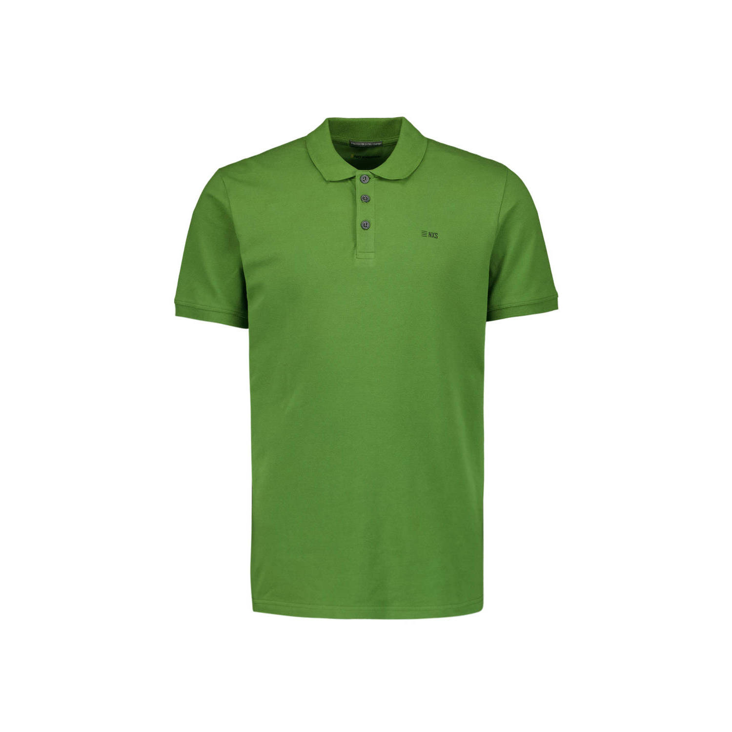 No Excess polo met logo groen