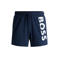 BOSS zwemshort Octopus met logo donkerblauw