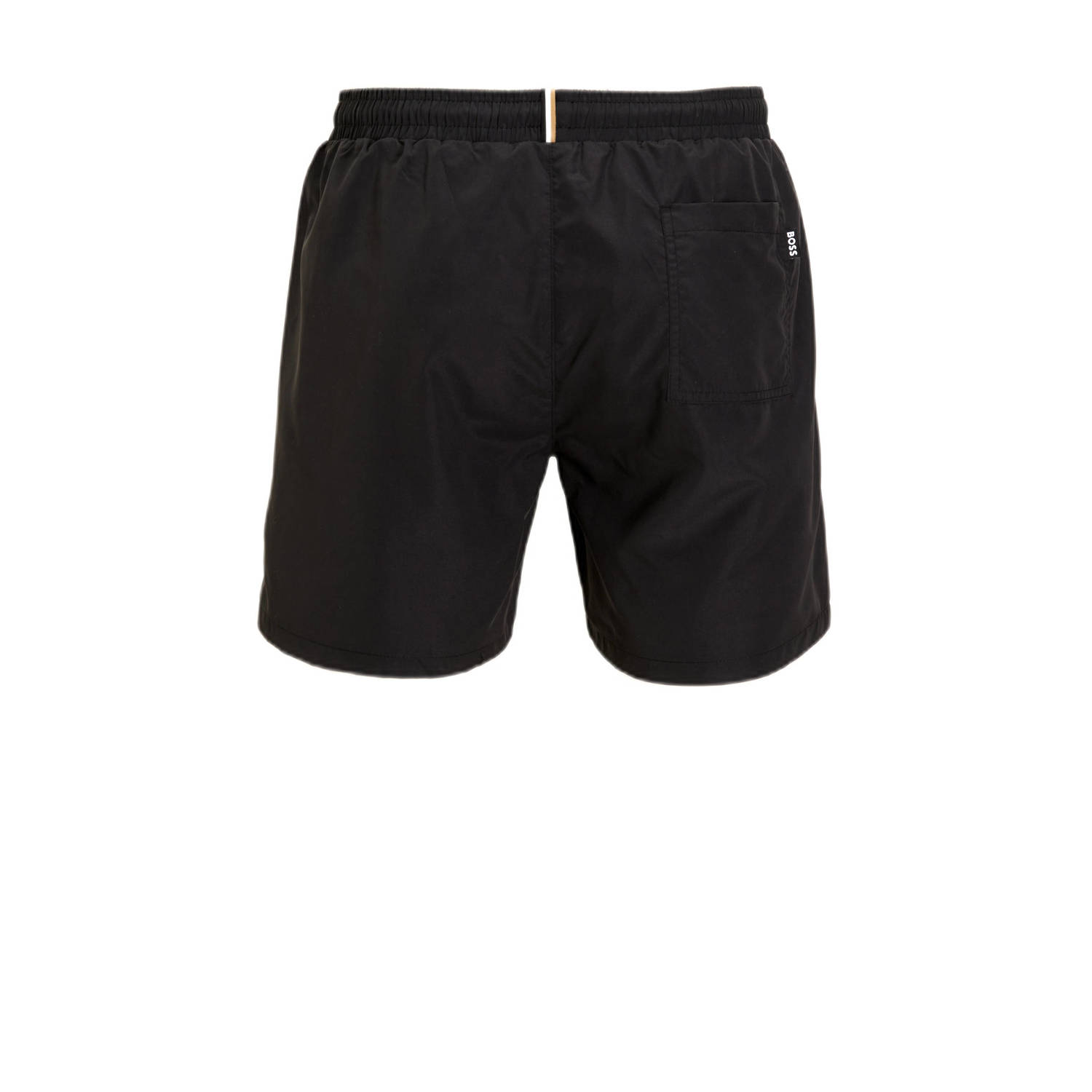 BOSS zwemshort Dolphin zwart