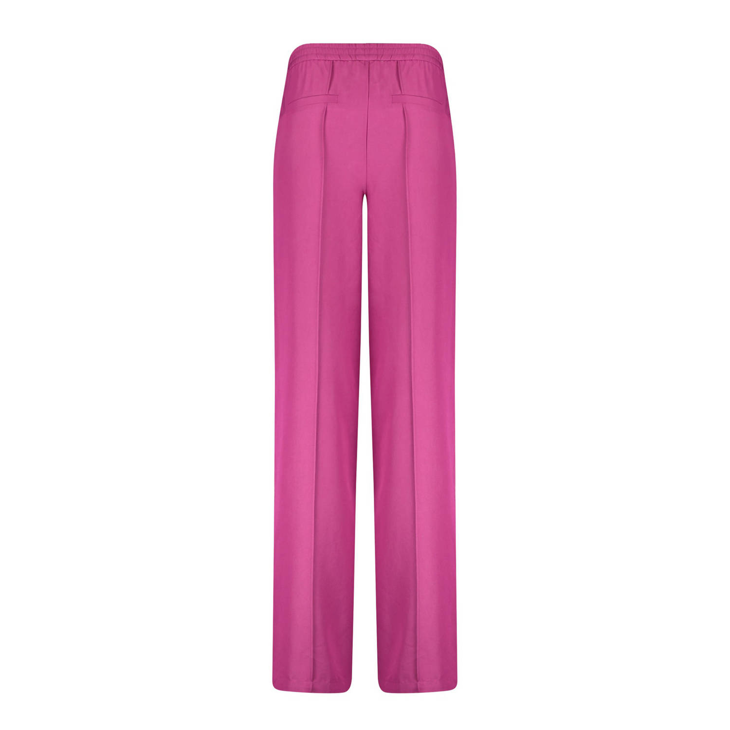 HARPER & YVE high waist straight fit pantalon HANA-PA paars