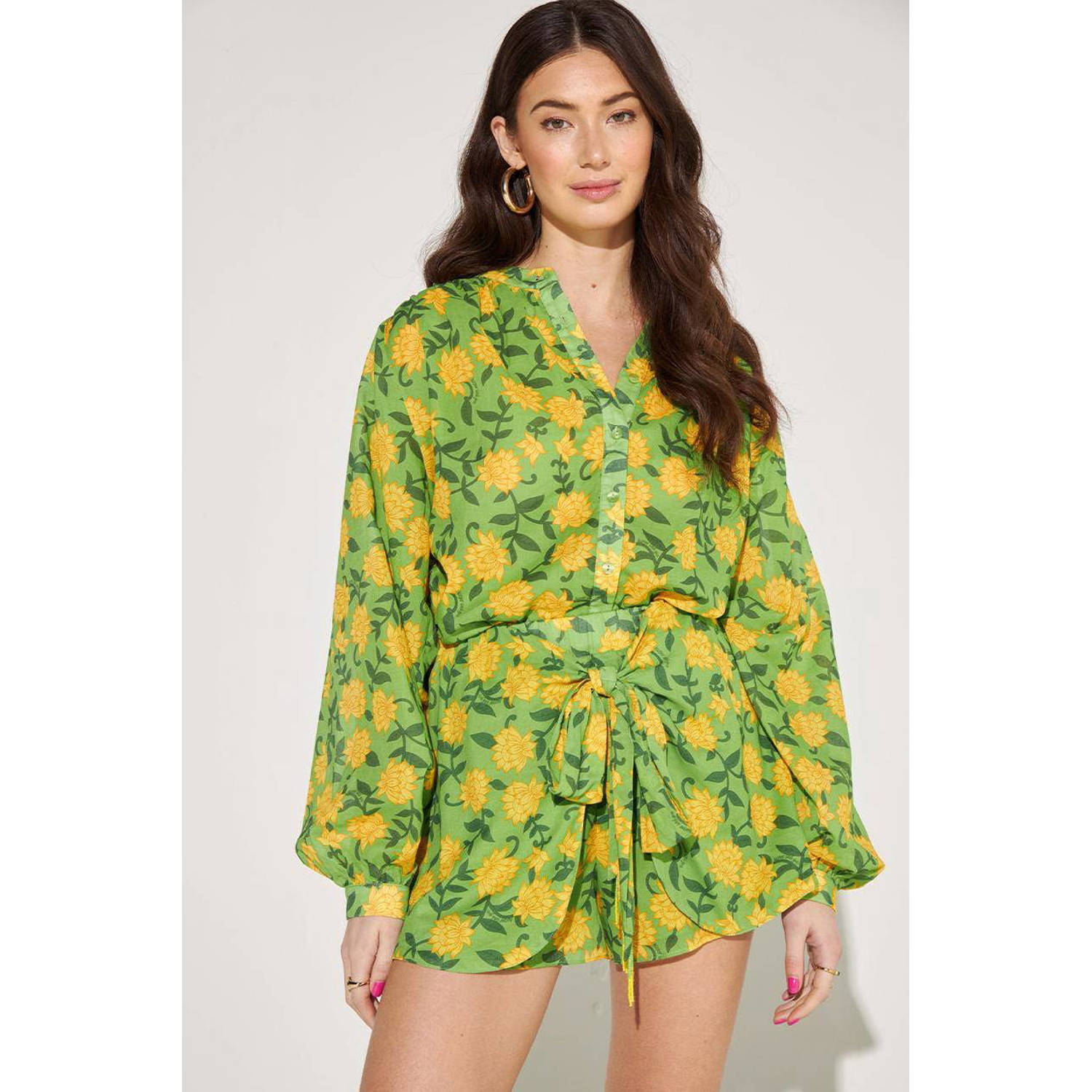 Harper & Yve Lange Mouw Blouse Felice-Ls Multicolor Dames