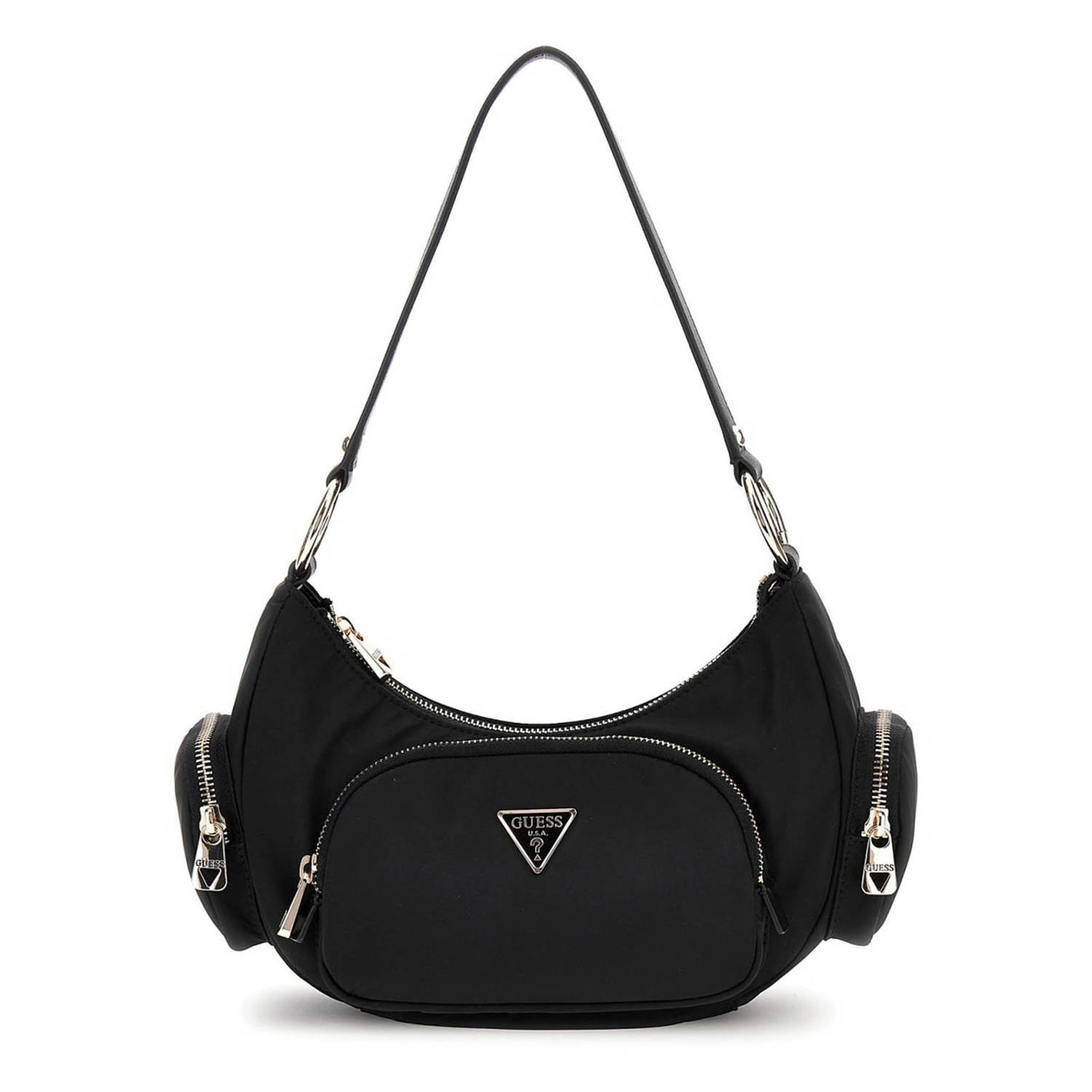 Guess Eco Gemma Schoudertas Black Dames