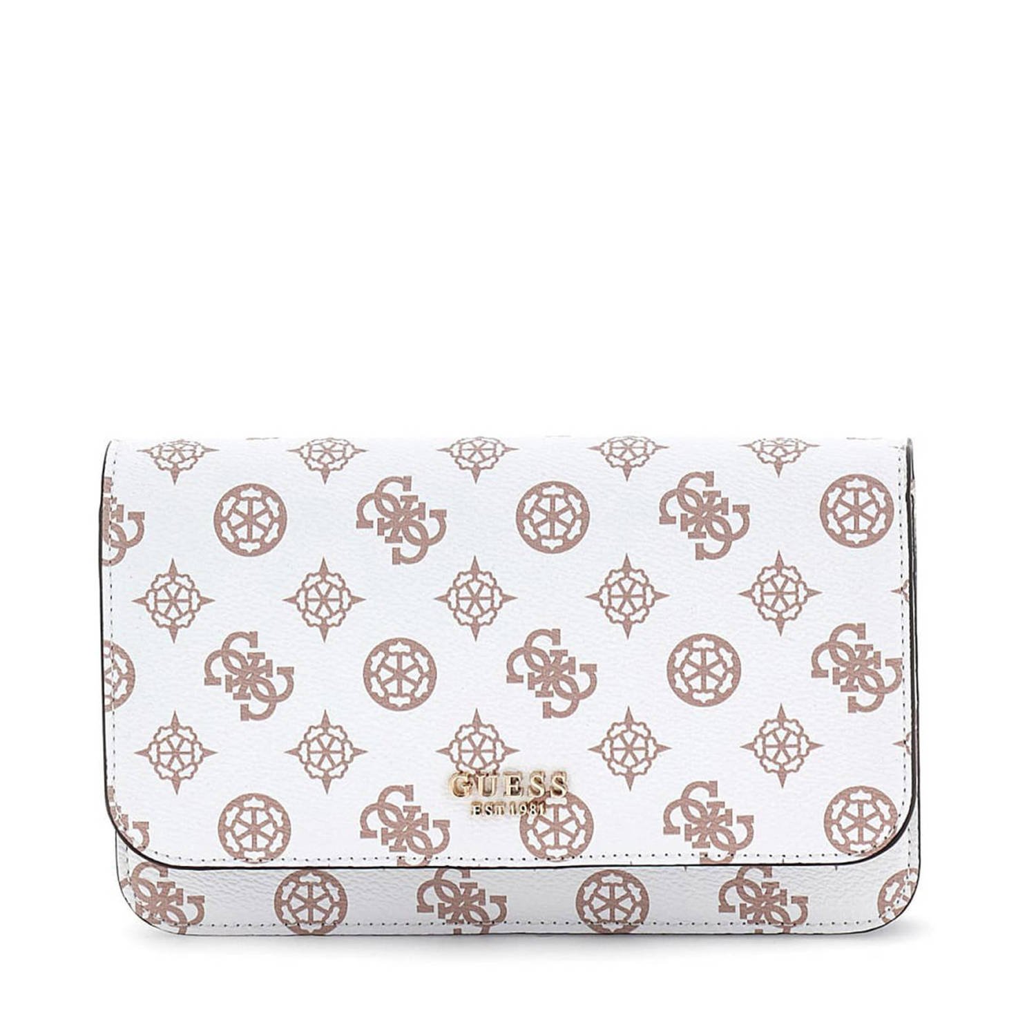 Guess Crossbodytas met all-over labelprint model 'LORALEE'