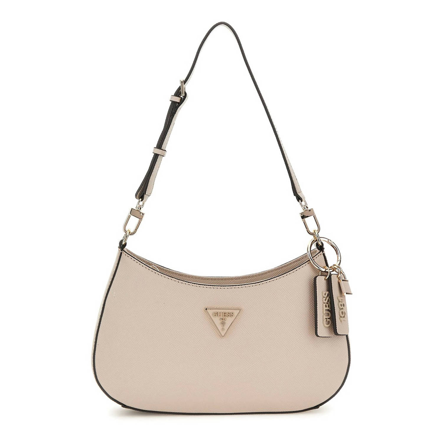 Guess Taupe Schoudertas Handtas Brown Dames