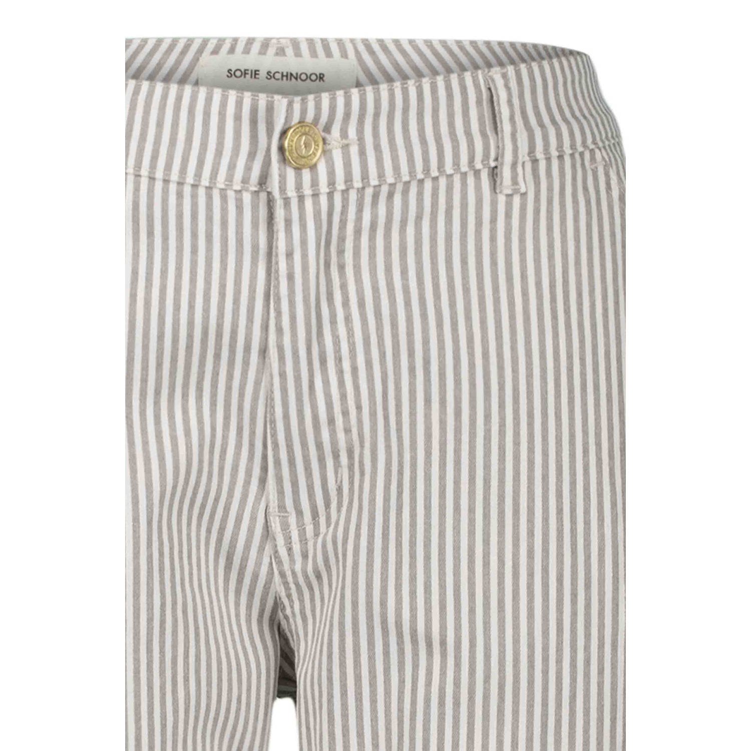 Sofie Schnoor straight fit broek taupe