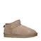 Nelson suède enkelboots beige