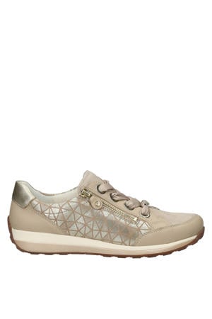Osaka HighSoft leren sneakers beige
