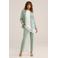 WE Fashion getailleerde blazer mintgroen