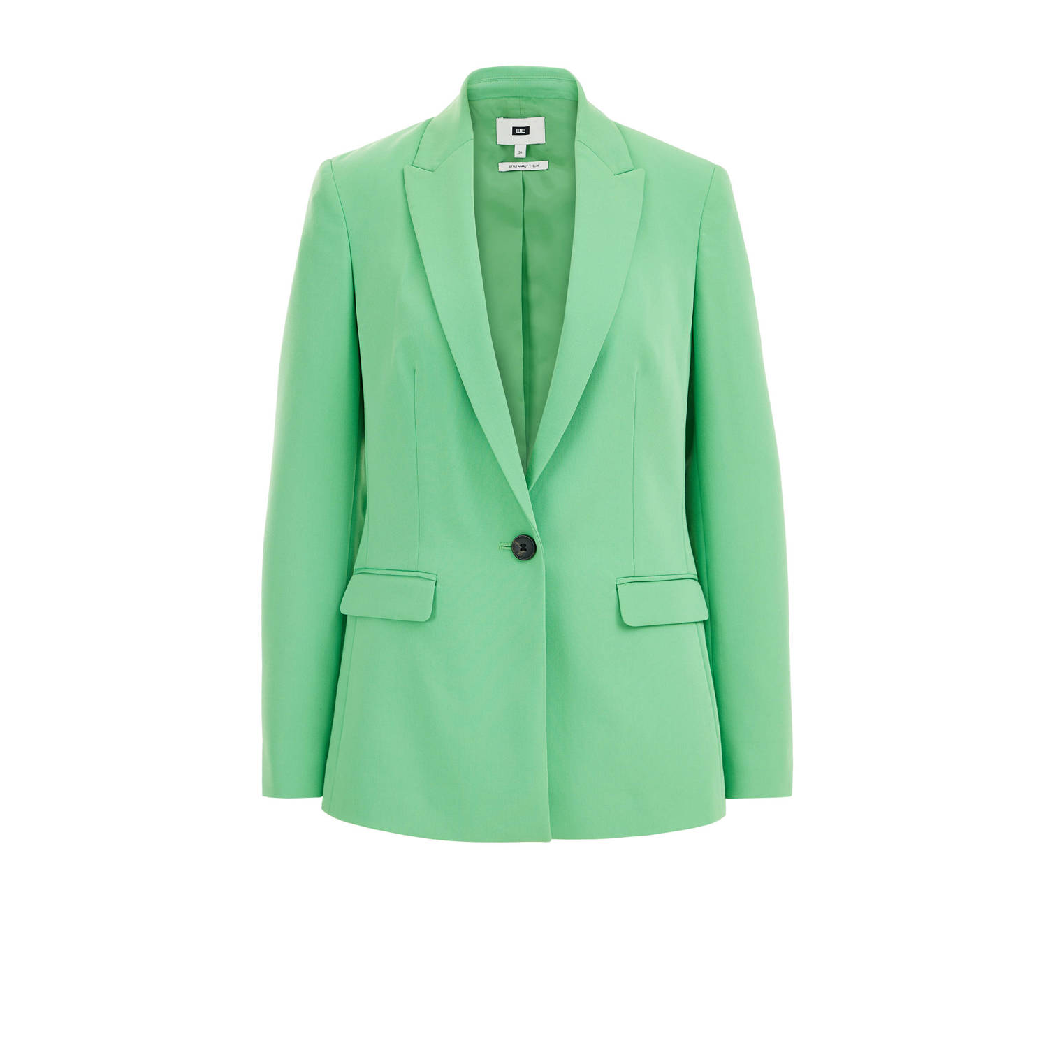 WE Fashion getailleerde blazer groen