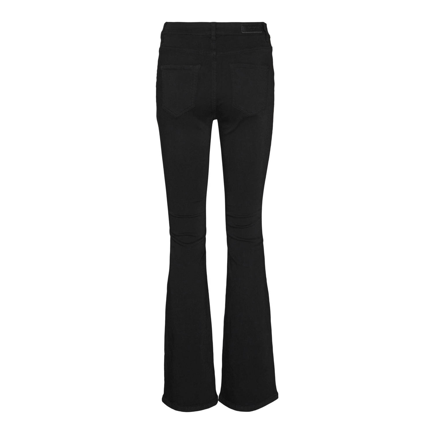 VERO MODA VMFLASH push-up jeans zwart