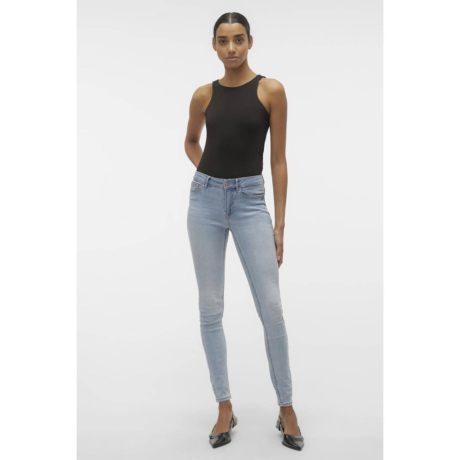 Vero Moda Skinny fit jeans VMFLASH MR SKINNY JEANS LI3102 GA NOOS