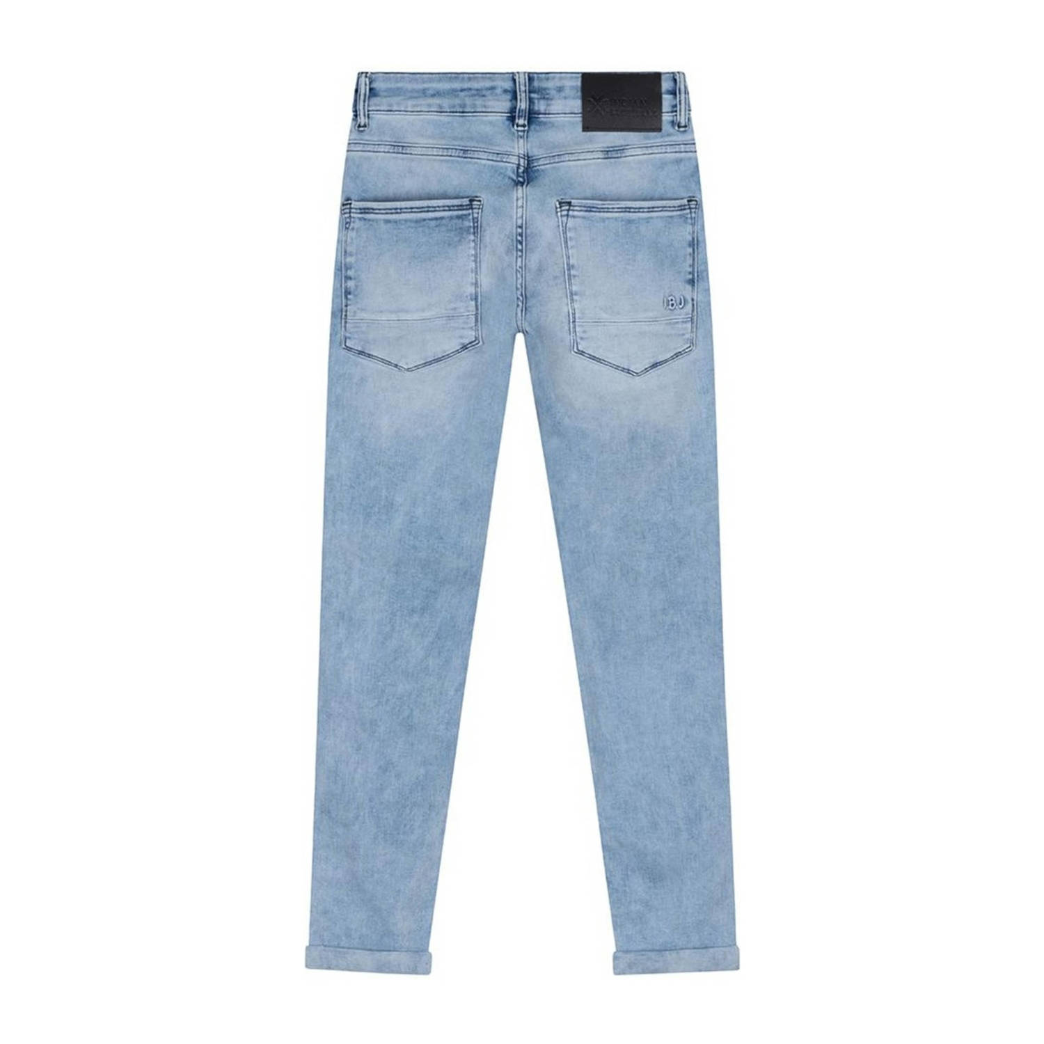 Indian Blue Jeans straight fit jeans used light denim