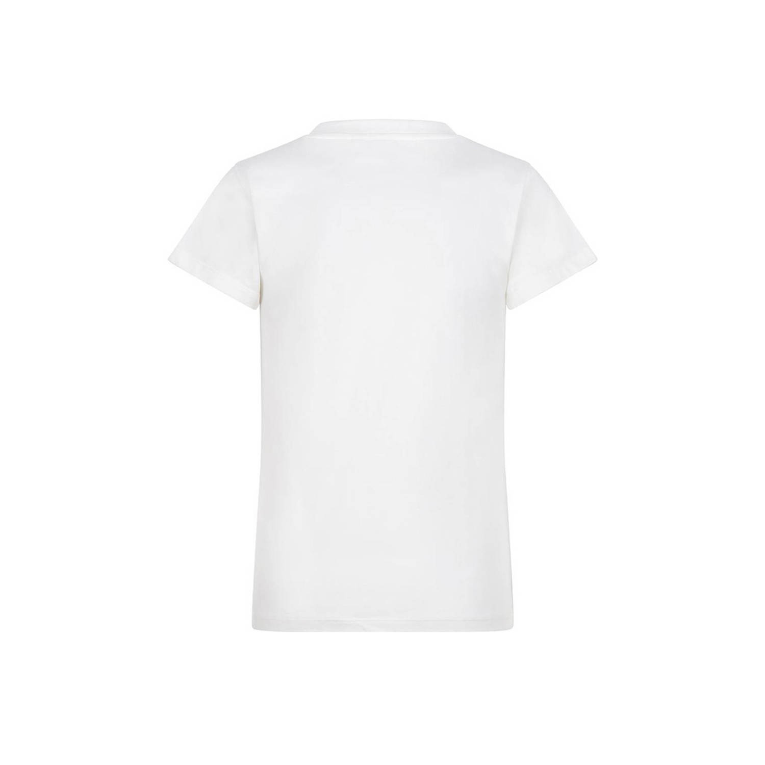 Indian Blue Jeans T-shirt met printopdruk wit
