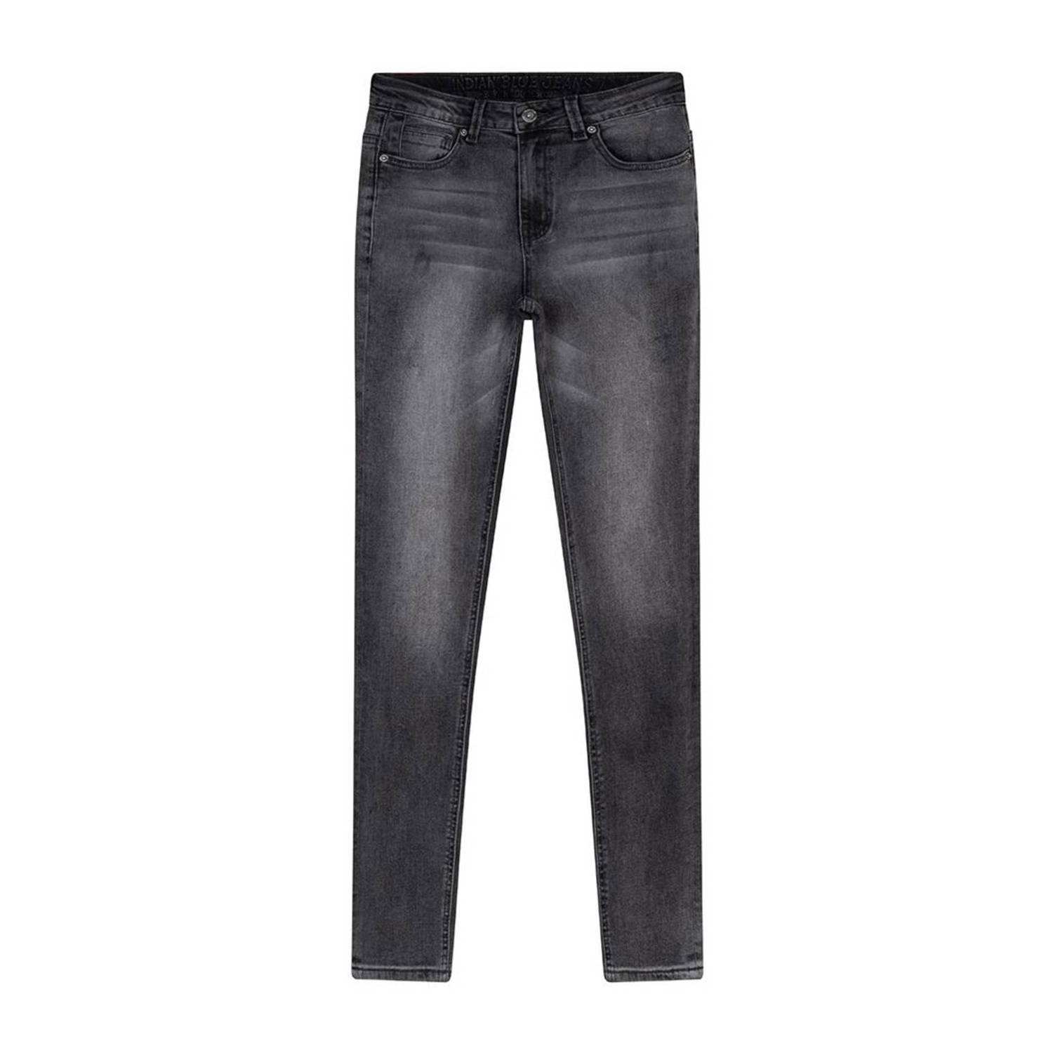 INDIAN BLUE JEANS Jongens Jeans Jay Tapered Fit Donkergrijs