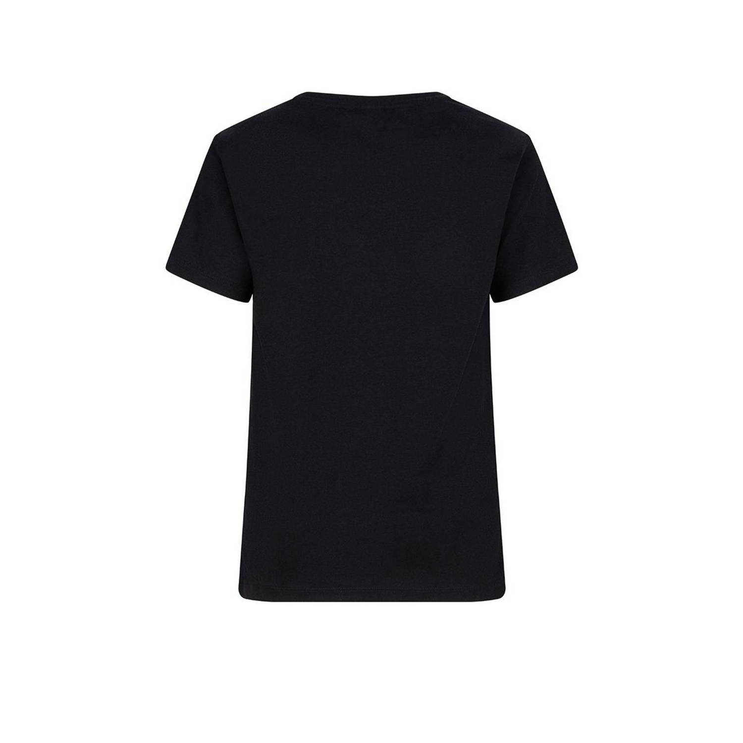 Indian Blue Jeans T-shirt zwart