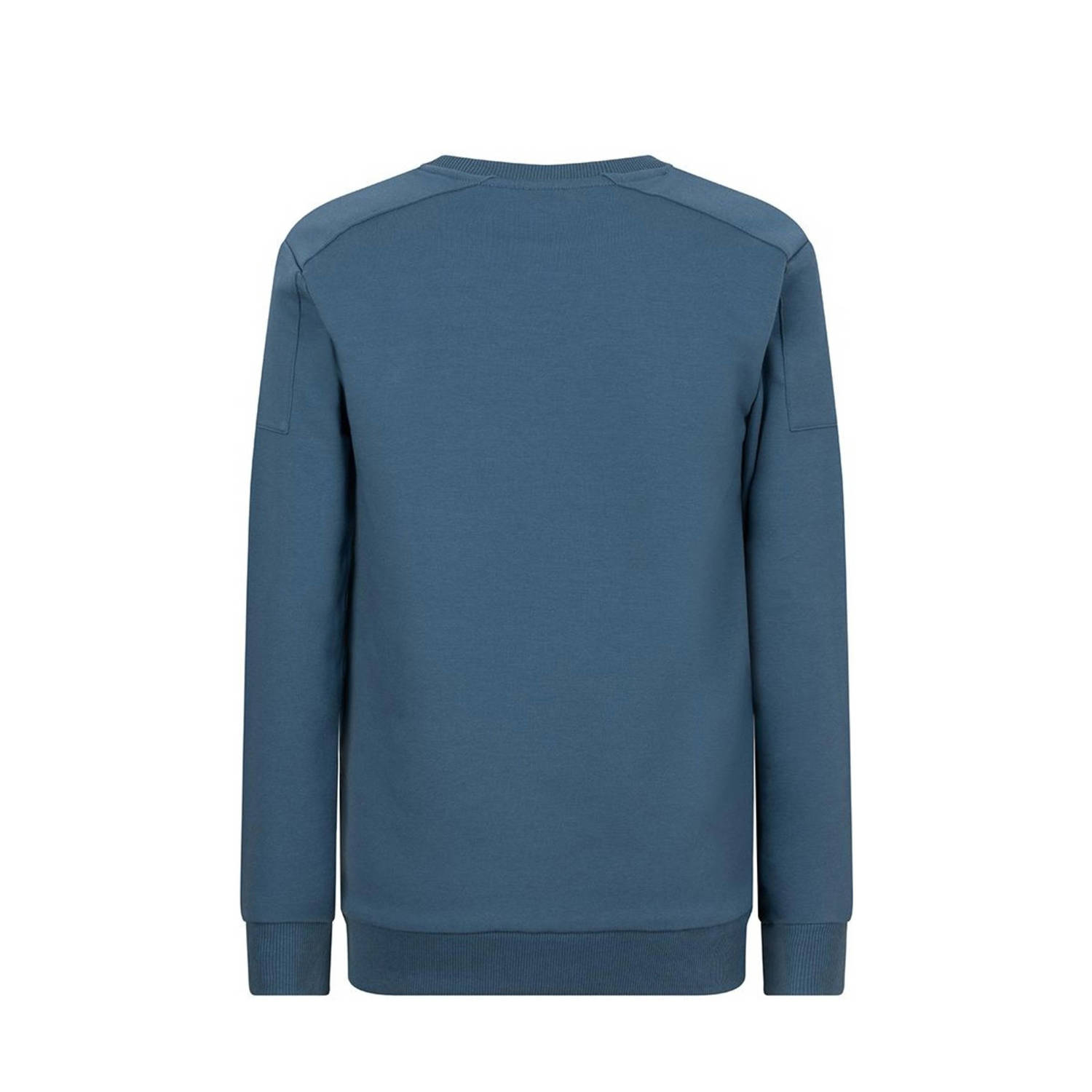 Indian Blue Jeans sweater staalblauw