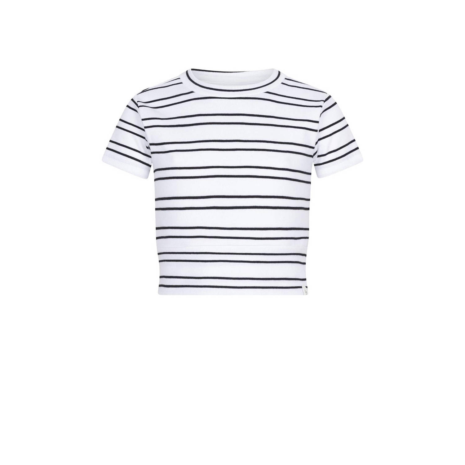 INDIAN BLUE JEANS Meisjes Tops & T-shirts Drawstring T-shirt Stripe Wit