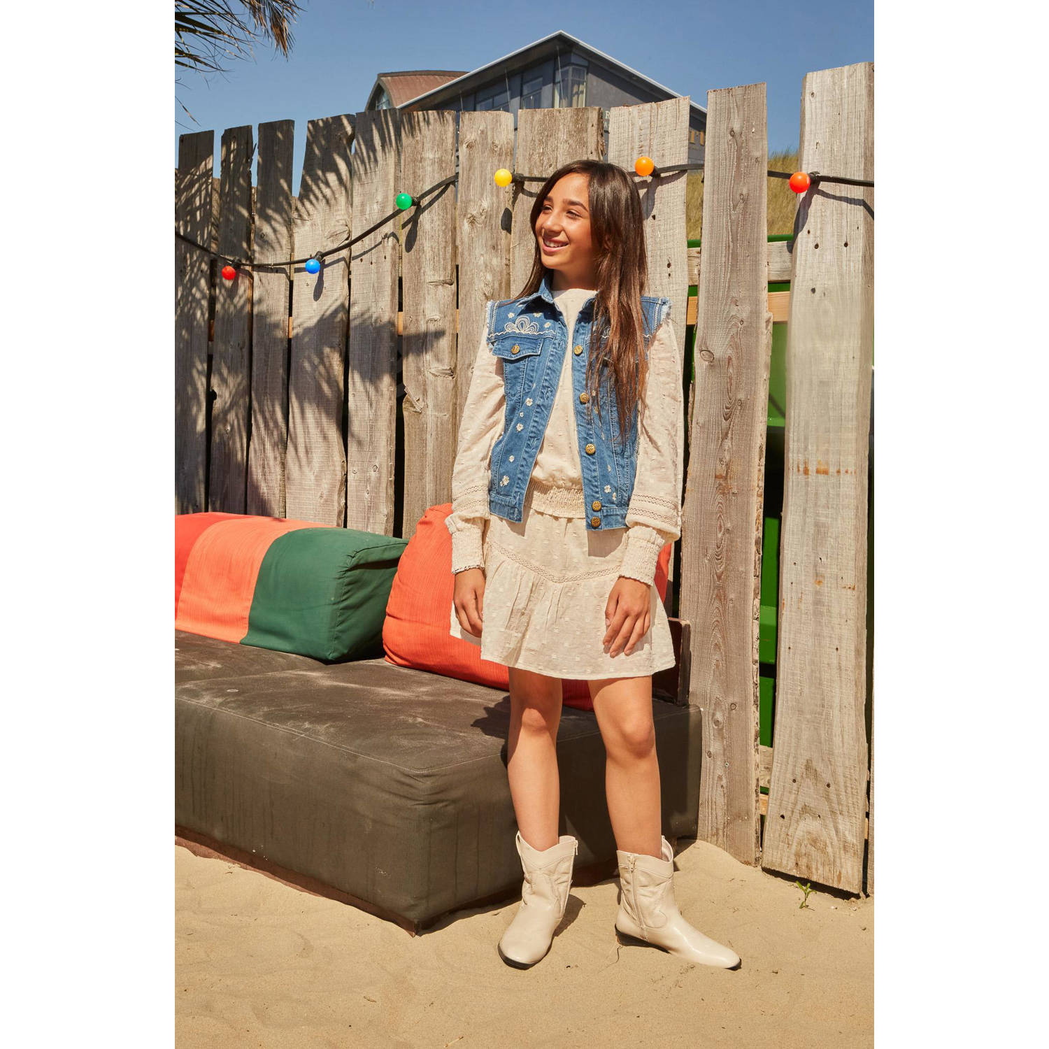 Indian Blue Jeans top ecru