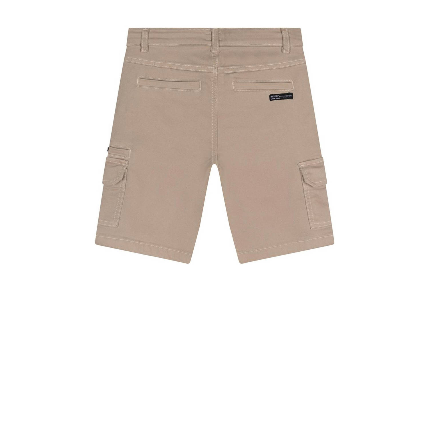 Indian Blue Jeans skinny cargo short lichtzand