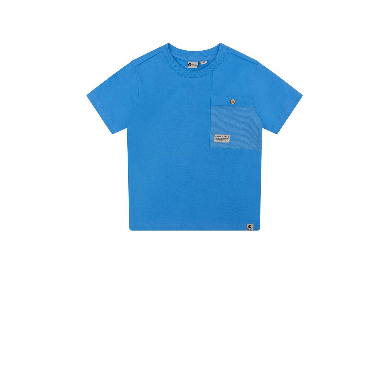 Daily7 T-shirt helderblauw