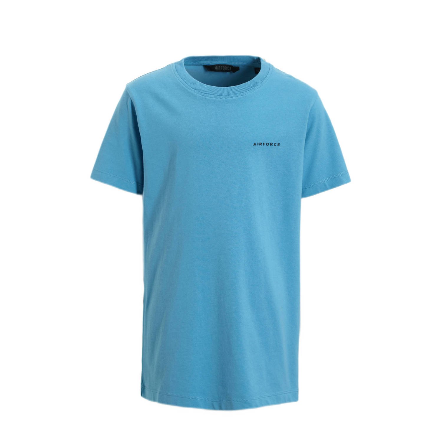 Airforce T-shirt blauw Jongens Katoen Ronde hals Effen 104
