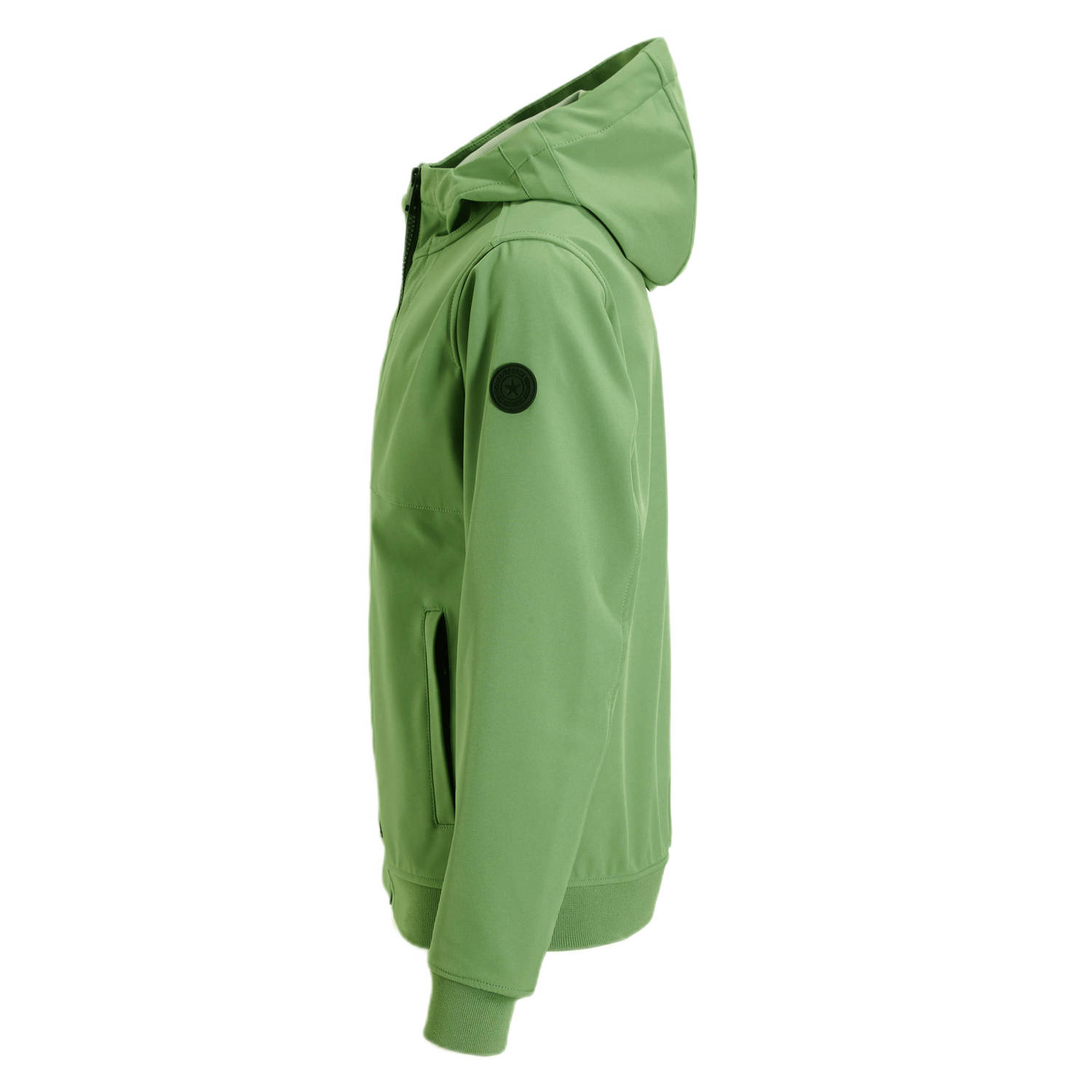 Airforce softshell jas zomer groen