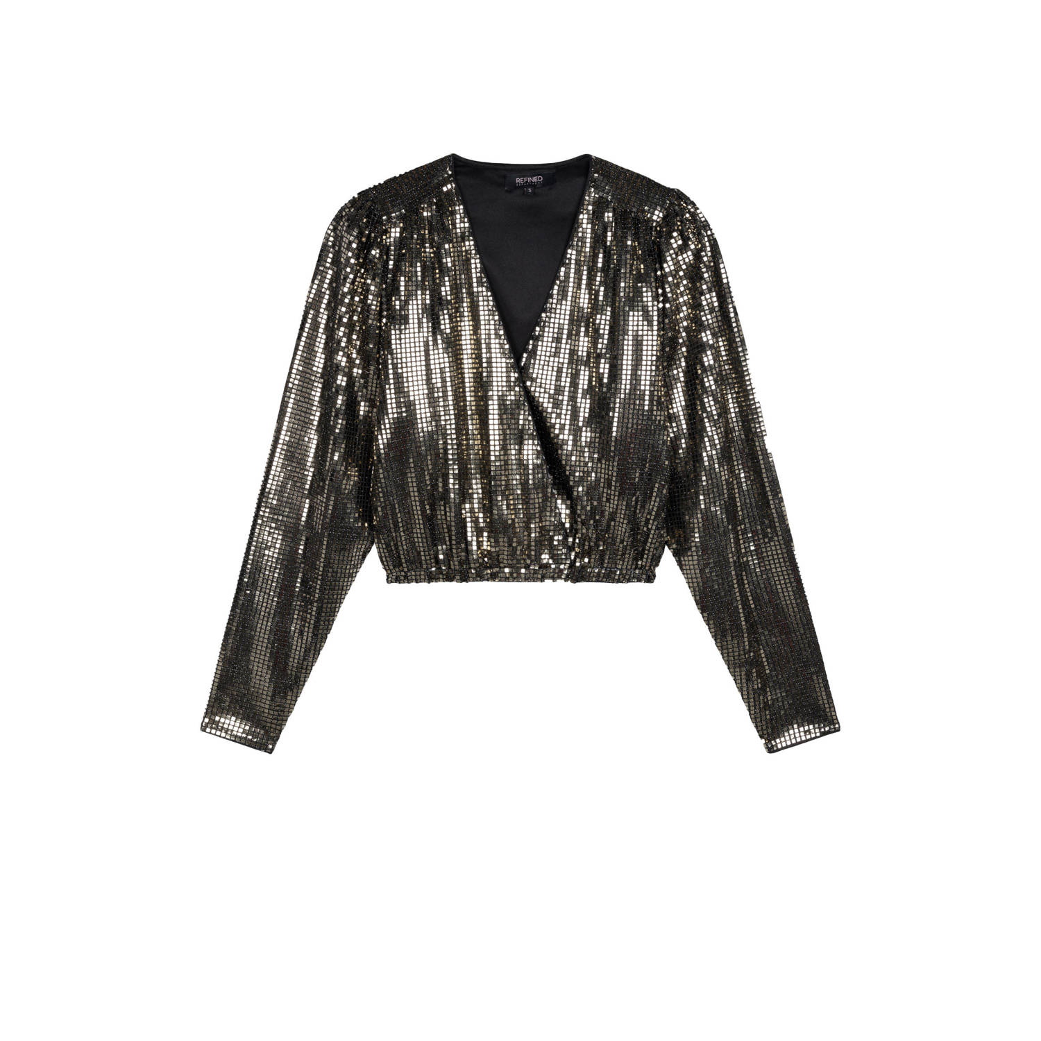 REFINED DEPARTMENT Dames Tops & T-shirts Rodi Zilver