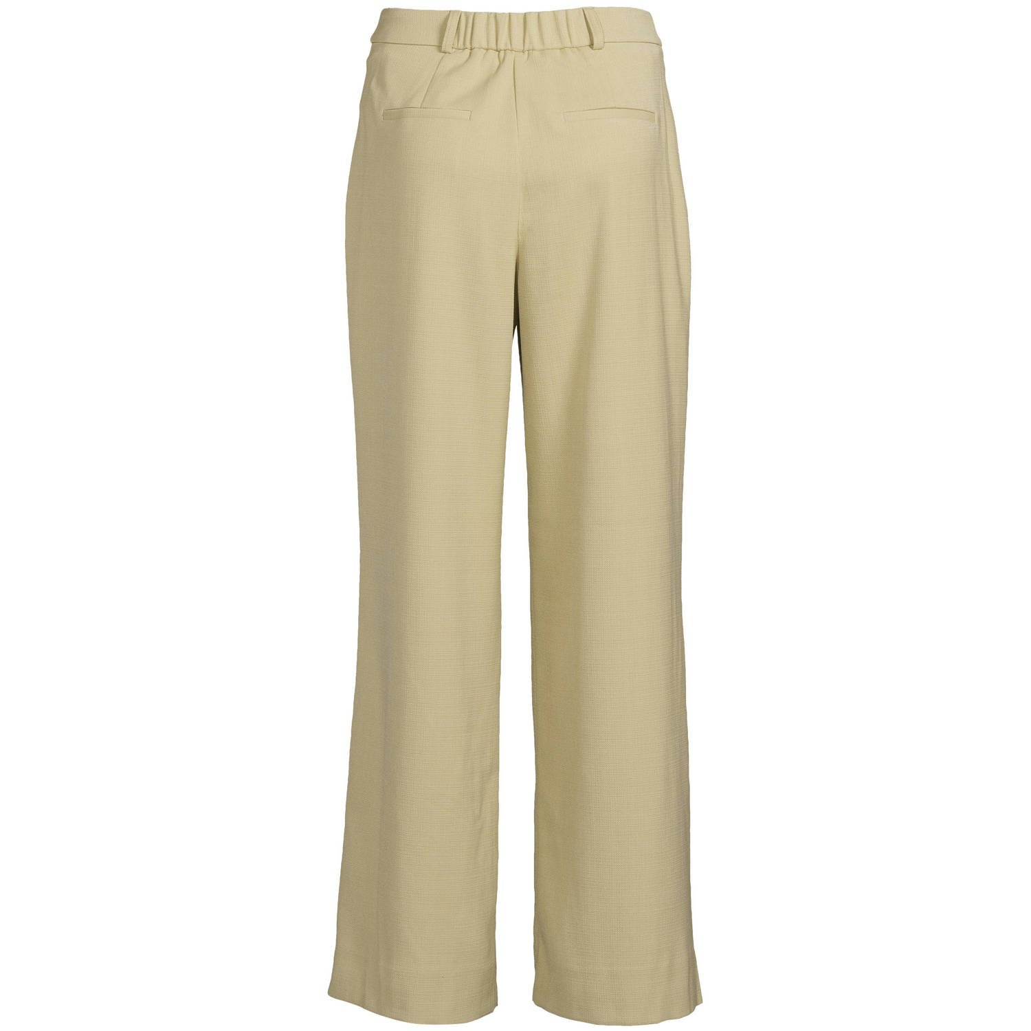 JOSH V high waist wide leg pantalon Lia lichtgroen