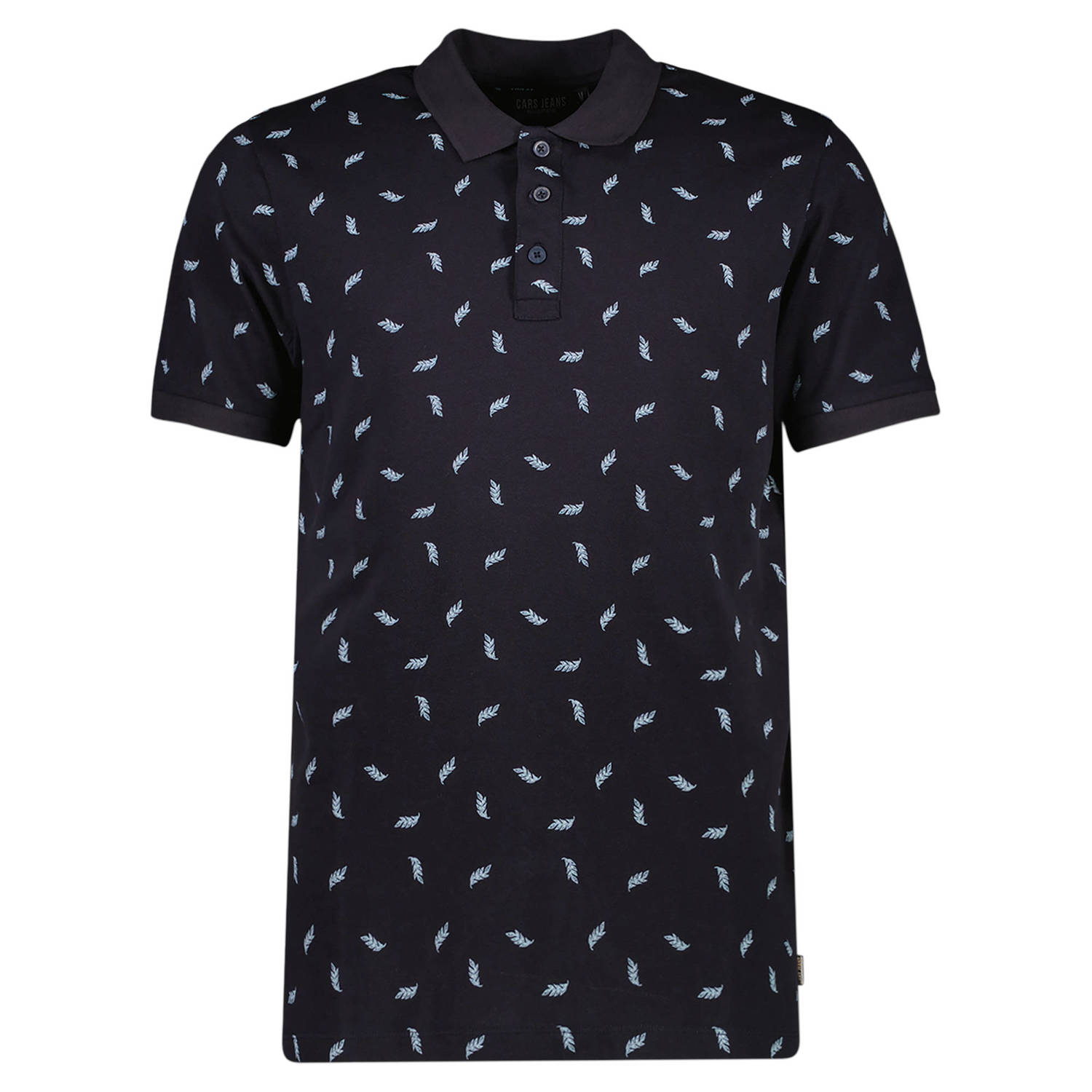 Cars polo NOTO met all over print navy