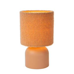 WOOLLY - Tafellamp - Ø 16 cm - 1xE14 - Okergeel