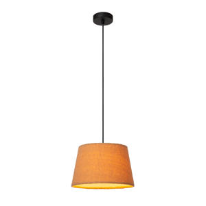 WOOLLY - Hanglamp - Ø 28 cm - 1xE27 - Okergeel 